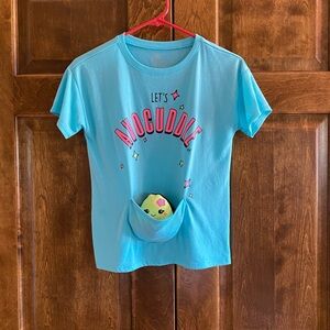 JUSTICE "Let's Avocuddle" Girls Tee Shirt - Size 10
